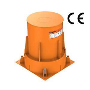 QuelCast CE Marked Cast-In Fire Collar for 160mm Pipe