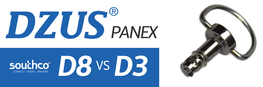 Dzus D8 and D3 Comparison Header