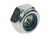 Picture of a DIN 982 nylon insert lock nut